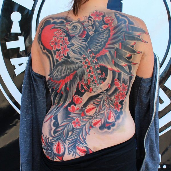 Sexy lower back tattoos for girls design, idea 55