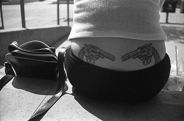 Sexy lower back tattoos for girls design, idea 35