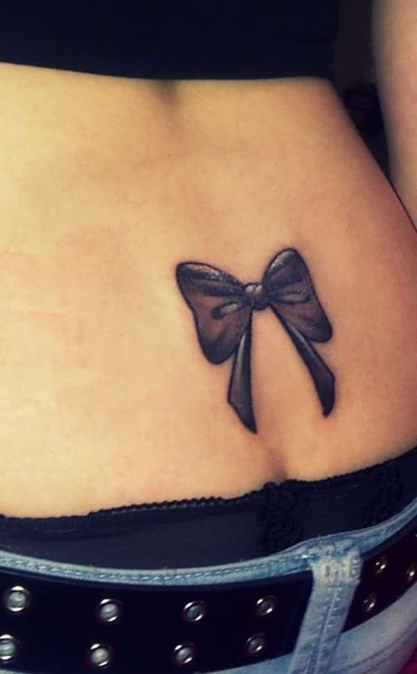 Sexy lower back tattoos for girls design, idea 39