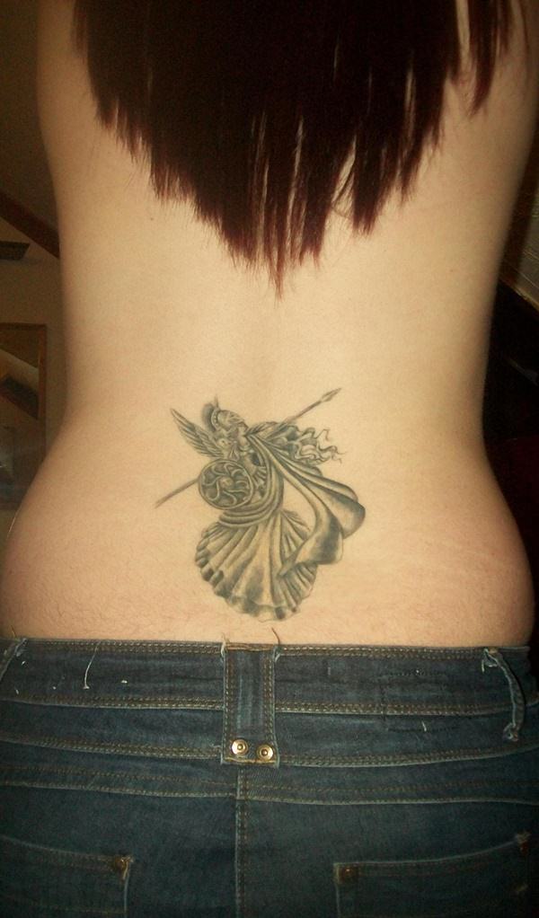 Sexy lower back tattoos for girls design, idea 42