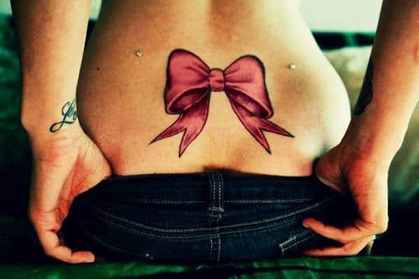 Sexy lower back tattoos for girls design, idea 45
