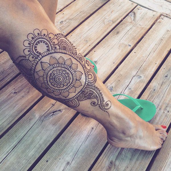 Fantastic henna tattoo design, idea 78