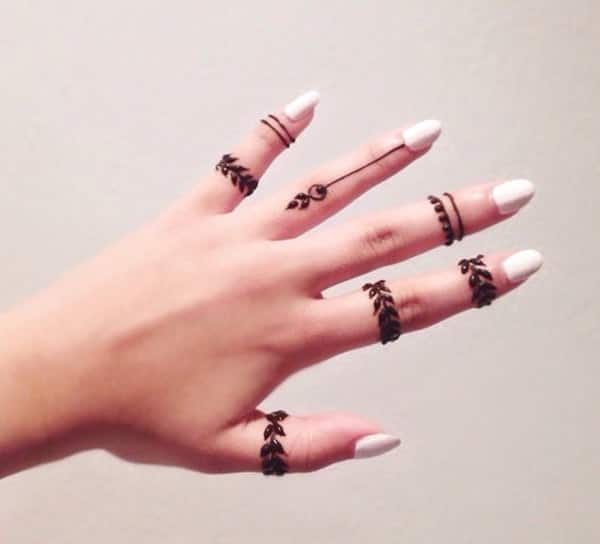 Fantastic henna tattoo design, idea 65