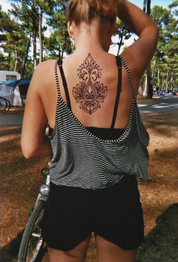 Fantastic henna tattoo design, idea 59