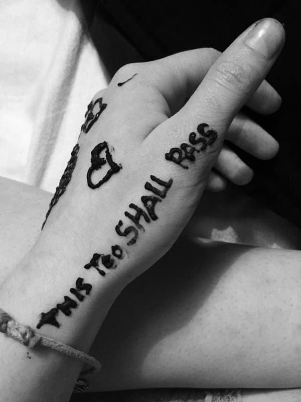 Fantastic henna tattoo design, idea 61