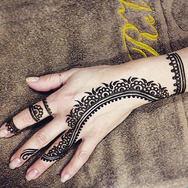 Fantastic henna tattoo design, idea 69