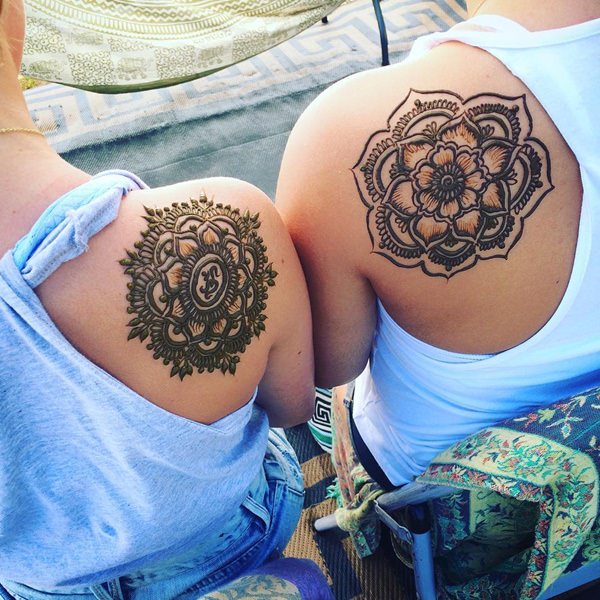 Fantastic henna tattoo design, idea 71