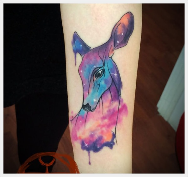 Outer negative space tattoo design, idea 49