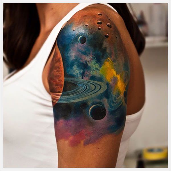 Outer negative space tattoo design, idea 44