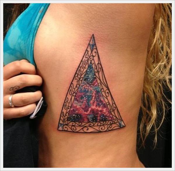 Outer negative space tattoo design, idea 28