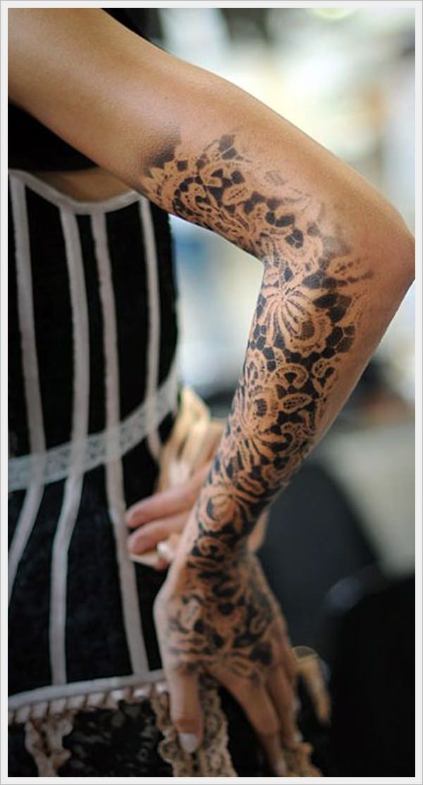 Outer negative space tattoo design, idea 16
