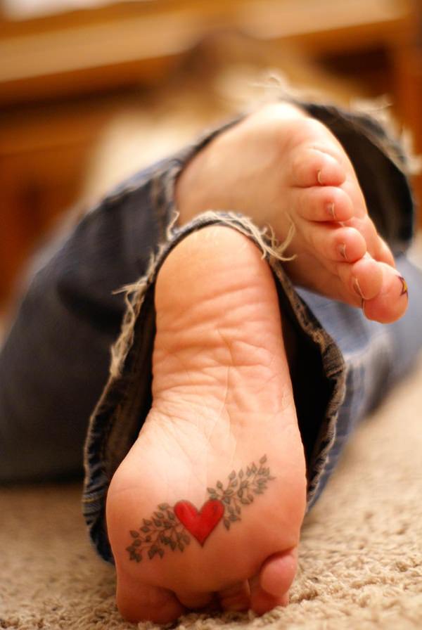 Heart tattoo design, idea 17