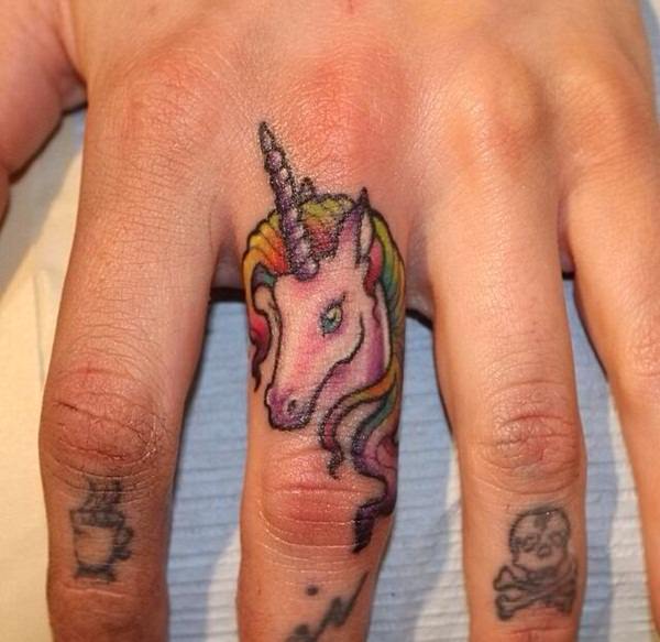 Finger tattoo design, idea 40