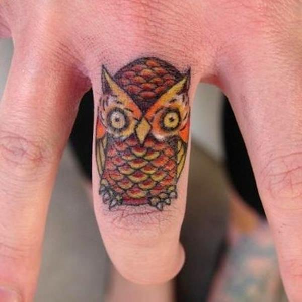 Finger tattoo design, idea 43