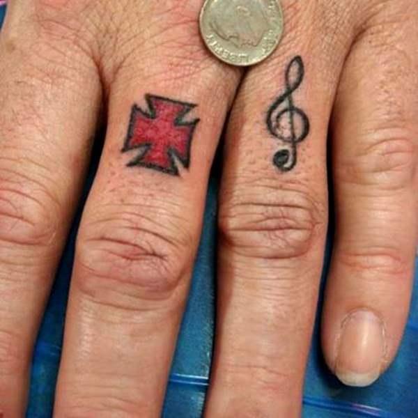 Finger tattoo design, idea 50