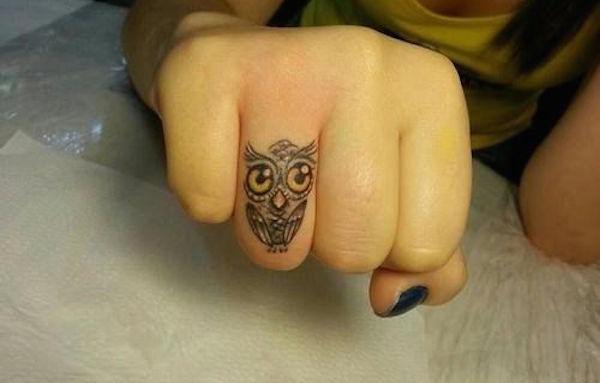 Finger tattoo design, idea 42