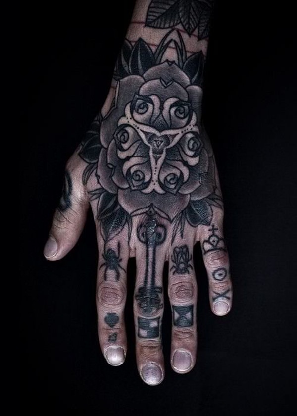Finger tattoo design, idea 62