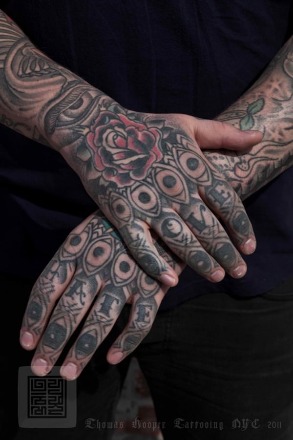 Finger tattoo design, idea 63