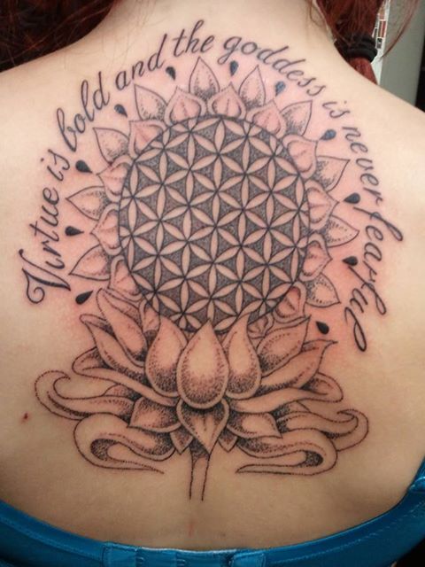 Grand sacred geometry tattoo picture design, idea 39