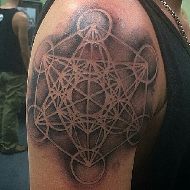 Grand sacred geometry tattoo picture design, idea 40