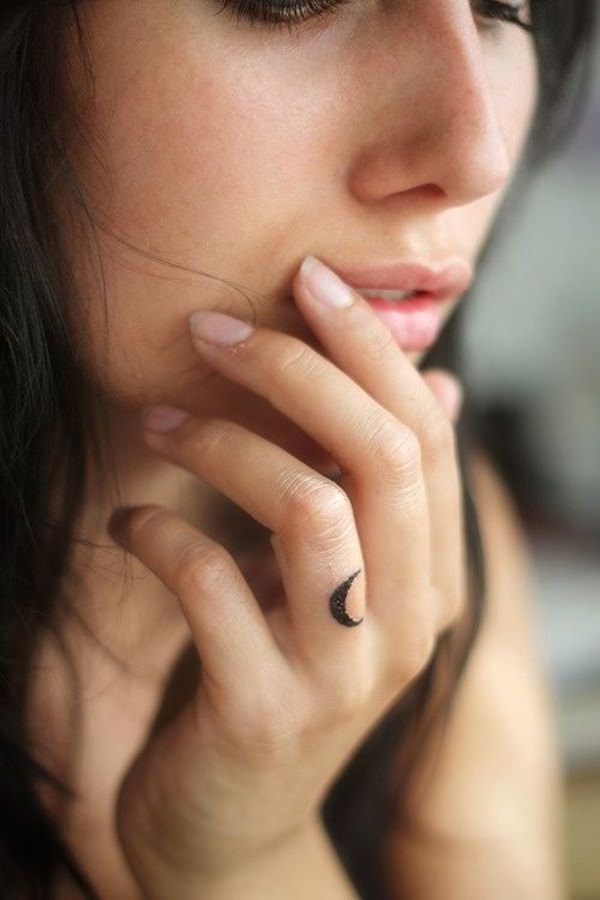 Finger tattoo design, idea 18