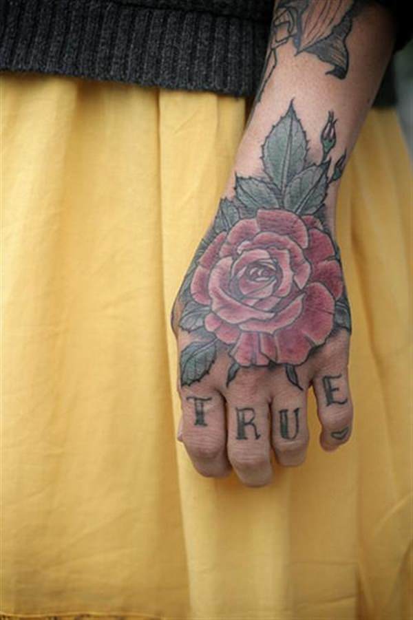 Finger tattoo design, idea 60