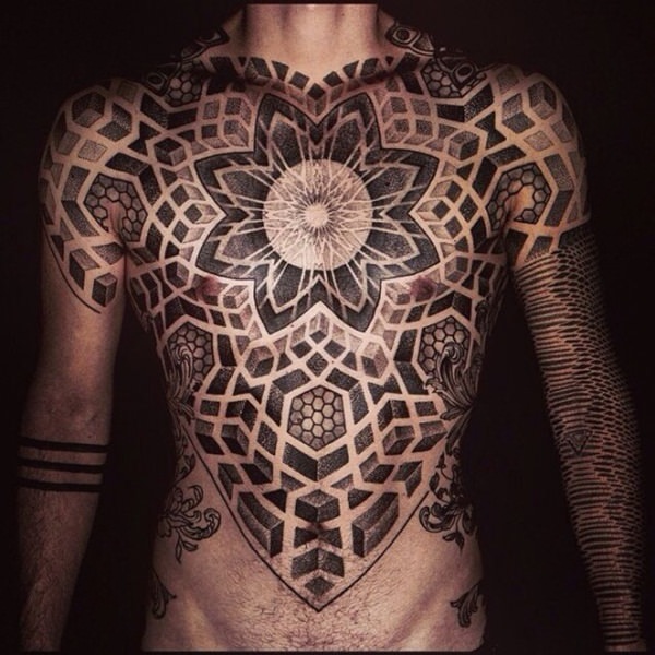Grand sacred geometry tattoo picture design, idea 12