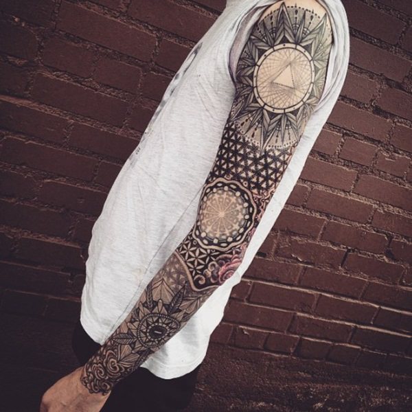 Grand sacred geometry tattoo picture design, idea 15