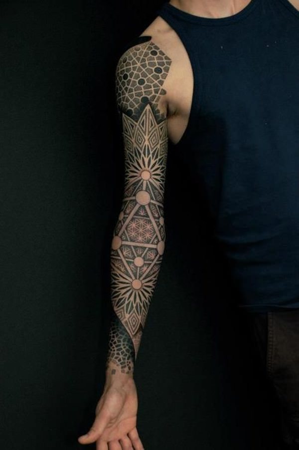 Grand sacred geometry tattoo picture design, idea 2