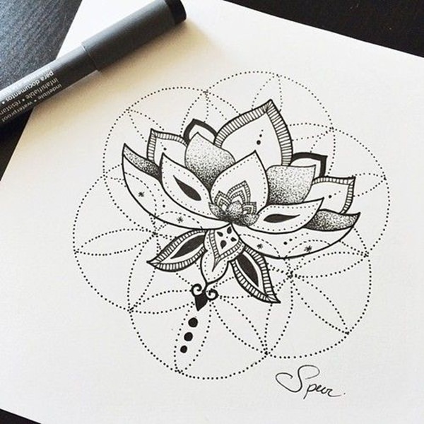 Grand sacred geometry tattoo picture design, idea 4