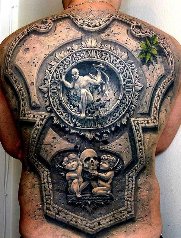 D tattoo design, idea 4