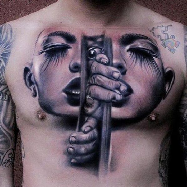 D tattoo design, idea 48