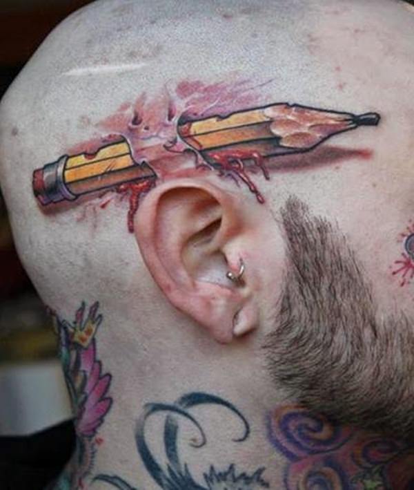 D tattoo design, idea 33