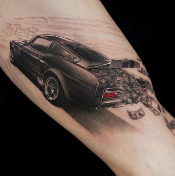 D tattoo design, idea 17