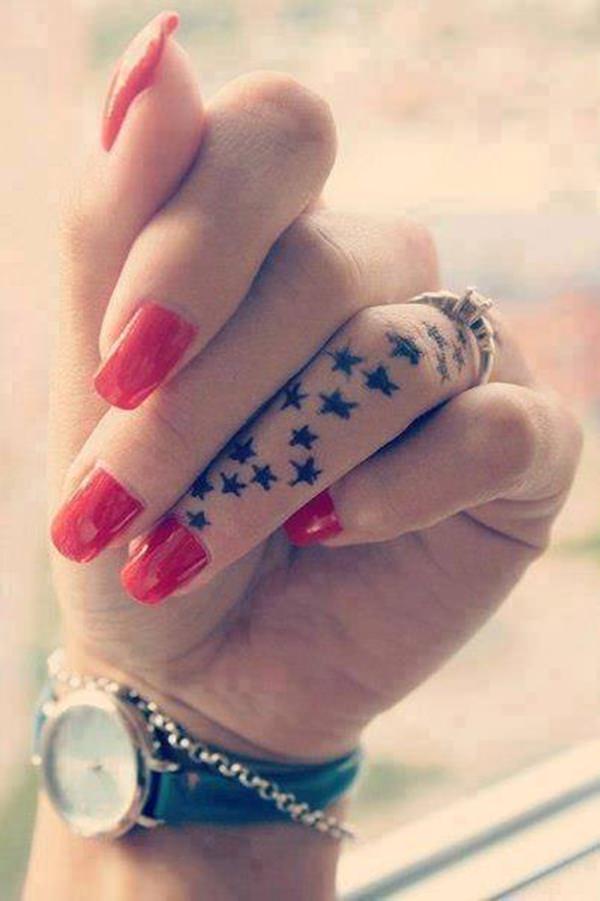 Star tattoos design, idea 61
