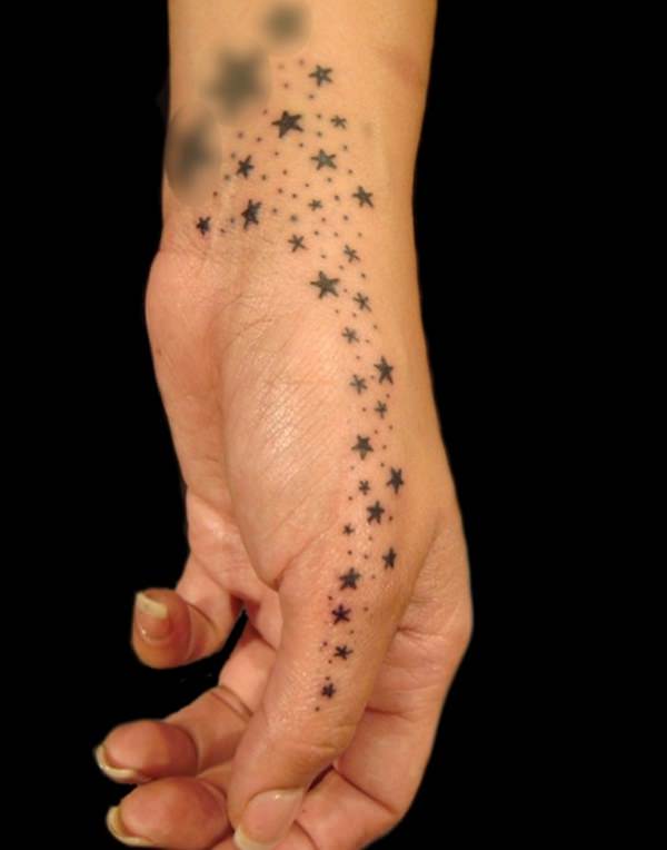 Star tattoos design, idea 68
