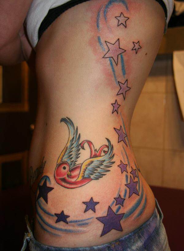 Star tattoos design, idea 69