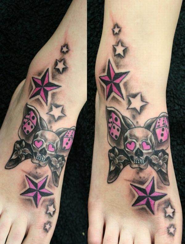 Star tattoos design, idea 19