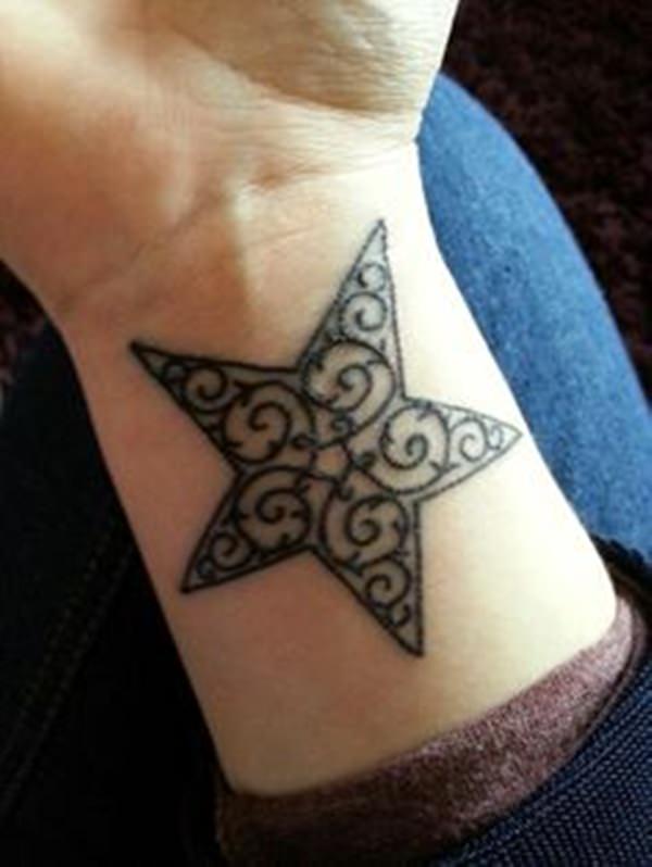 Star tattoos design, idea 57