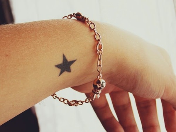 Star tattoos design, idea 22