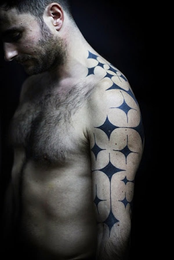 Star tattoos design, idea 24