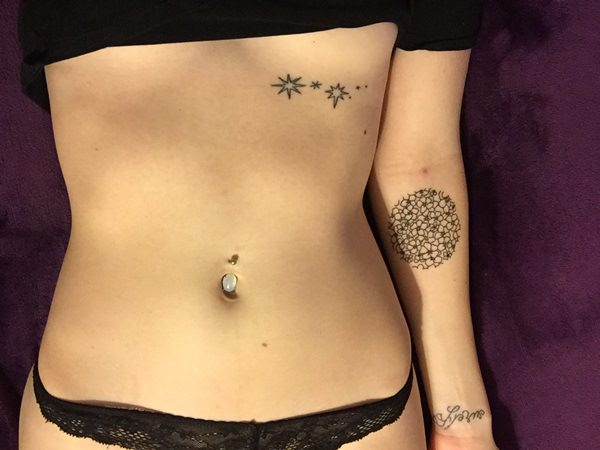 Star tattoos design, idea 27