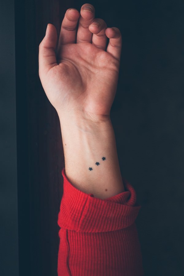 Star tattoos design, idea 30