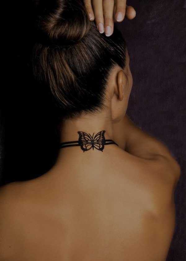 Neck tattoos that will make a statement design, idea 12