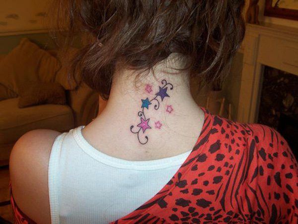 Neck tattoos that will make a statement design, idea 2