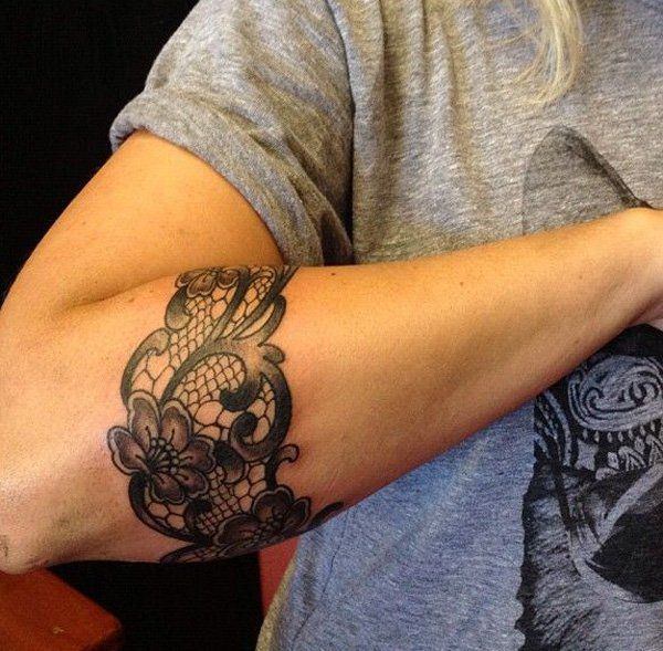 Lace tattoos design, idea 27