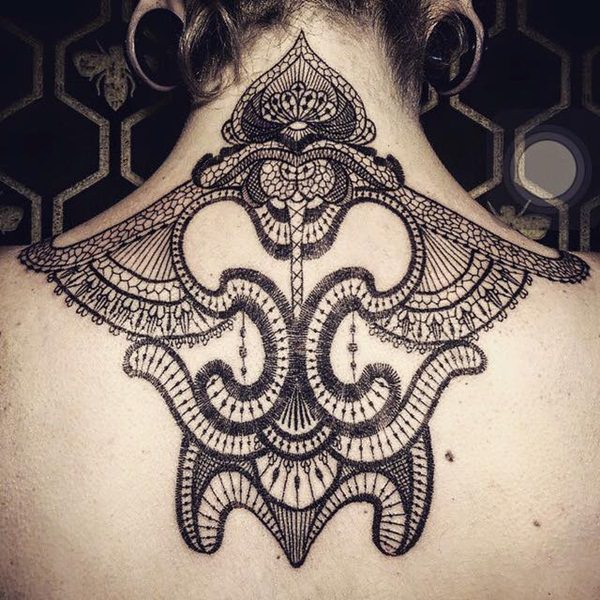 Lace tattoos design, idea 44