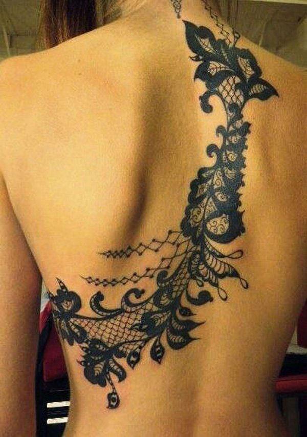 Lace tattoos design, idea 55