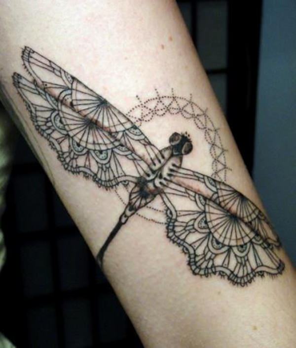 Lace tattoos design, idea 40