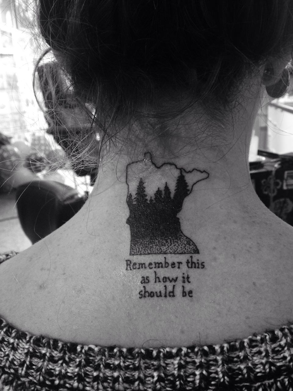 Neck tattoos that will make a statement design, idea 41